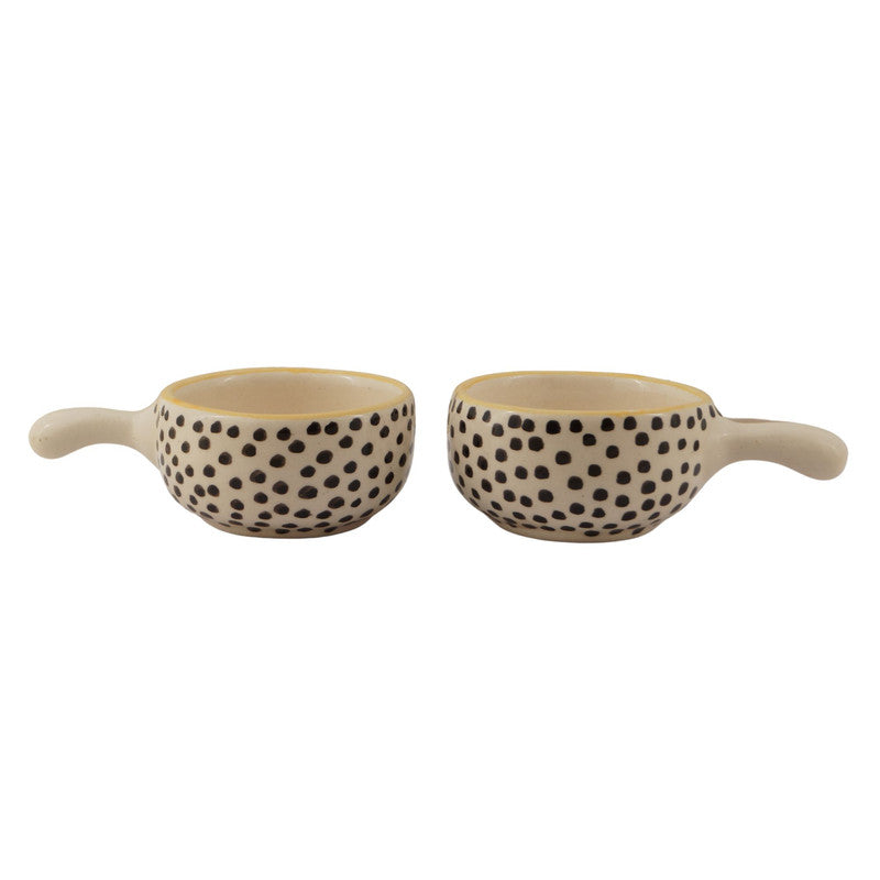 Sunny Delight: Yellow Chutney Katori Bowl (Set of 2)