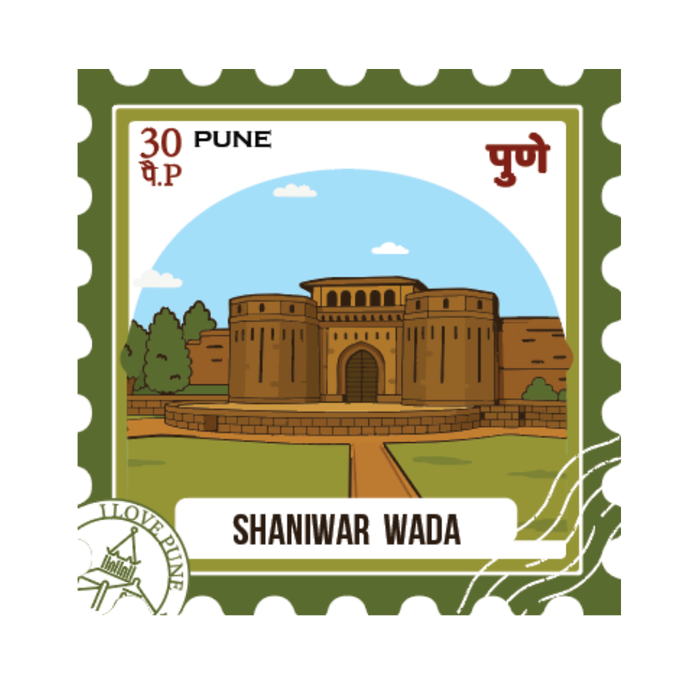 Shaniwar Wada Pune Fridge Magnet – Heritage Souvenir