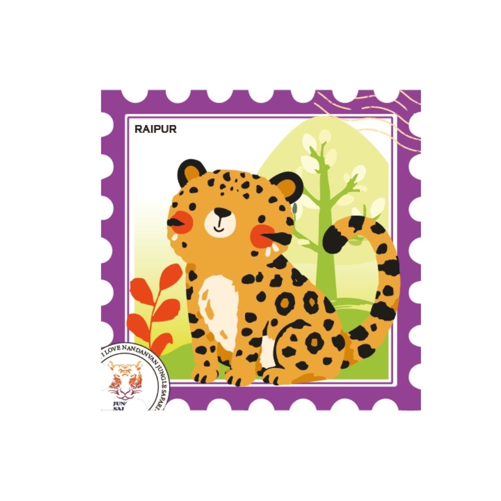 Nandavan Jungle Safari Leopard Fridge Magnet – Souvenir