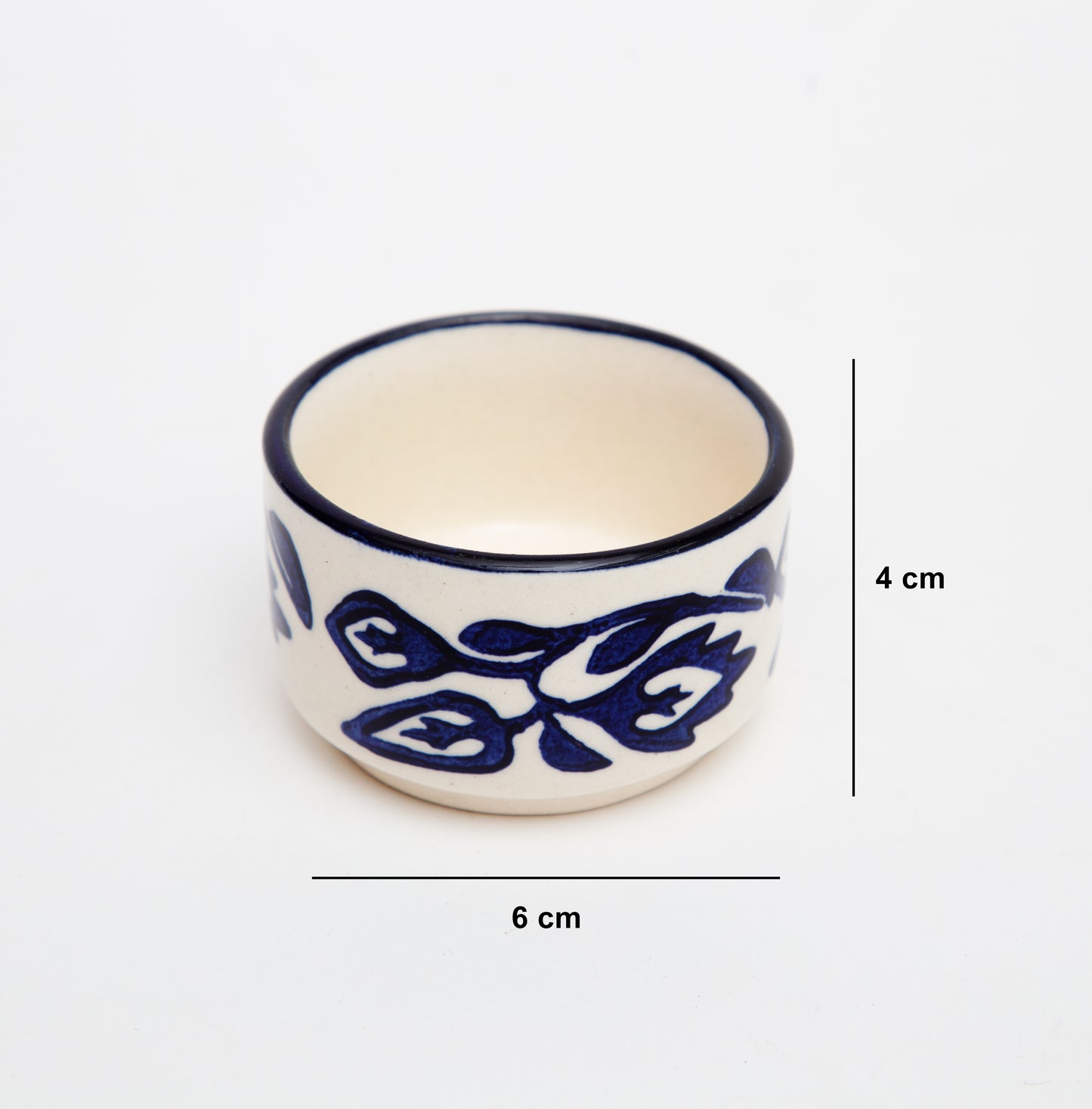 ''Dip With Love'' Ceramic Dip Bowl (Set of Two)