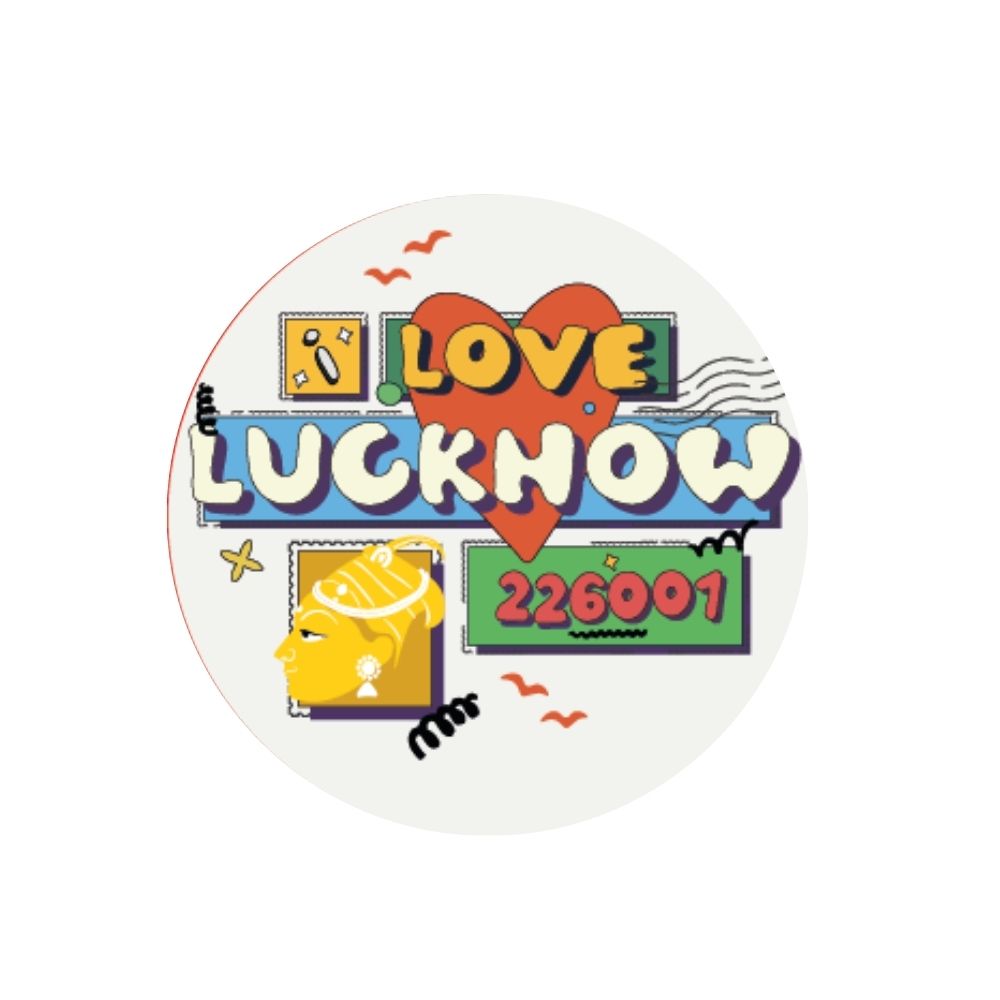 Love Lucknow Fridge Magnet – Lucknow Souvenir