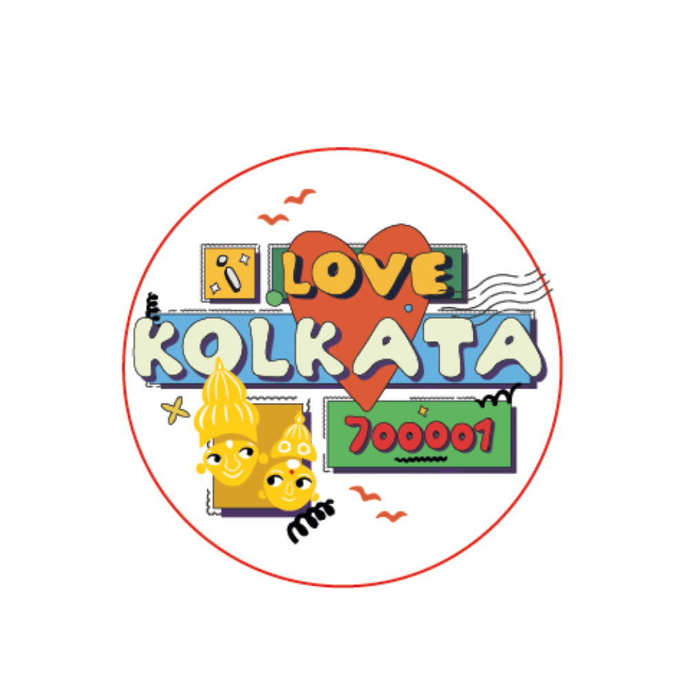 I Love Kolkata West Bengal City Souvenir Fridge Magnet