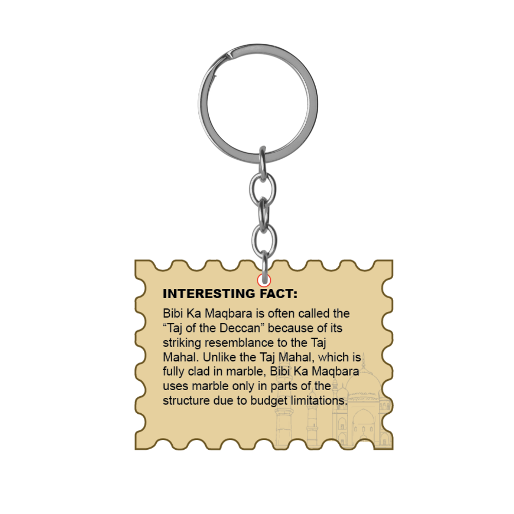 Bibi Ka Maqbara Keychain – Aurangabad Travel Souvenir