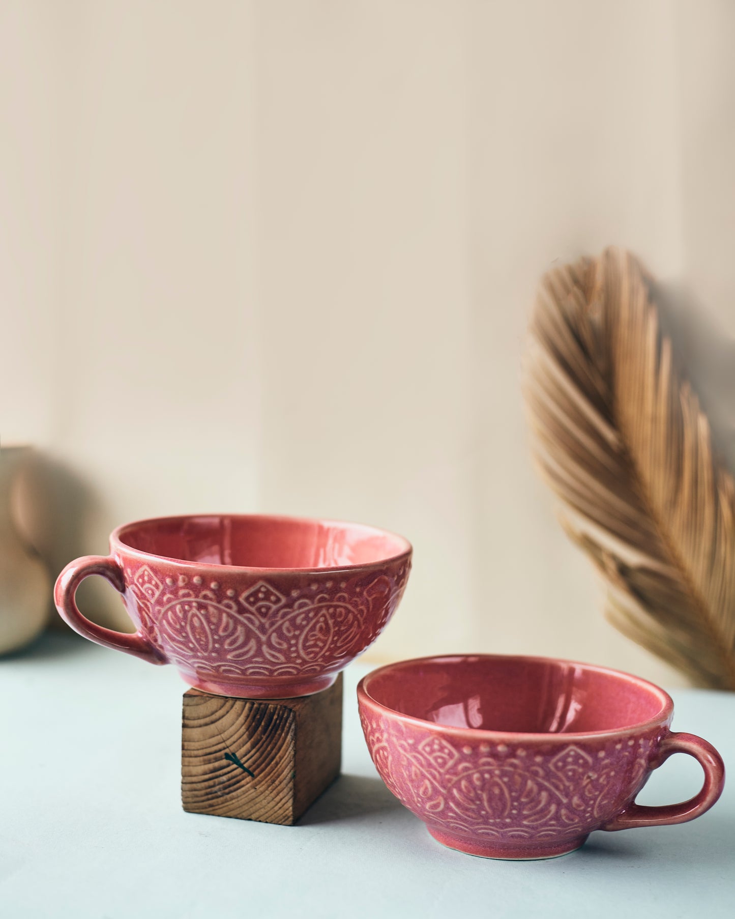 Ceramic Cone Wall Hanging Decorative Vase