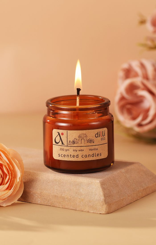 Atimoda "Dive into Delight Dilli Scented Candles"