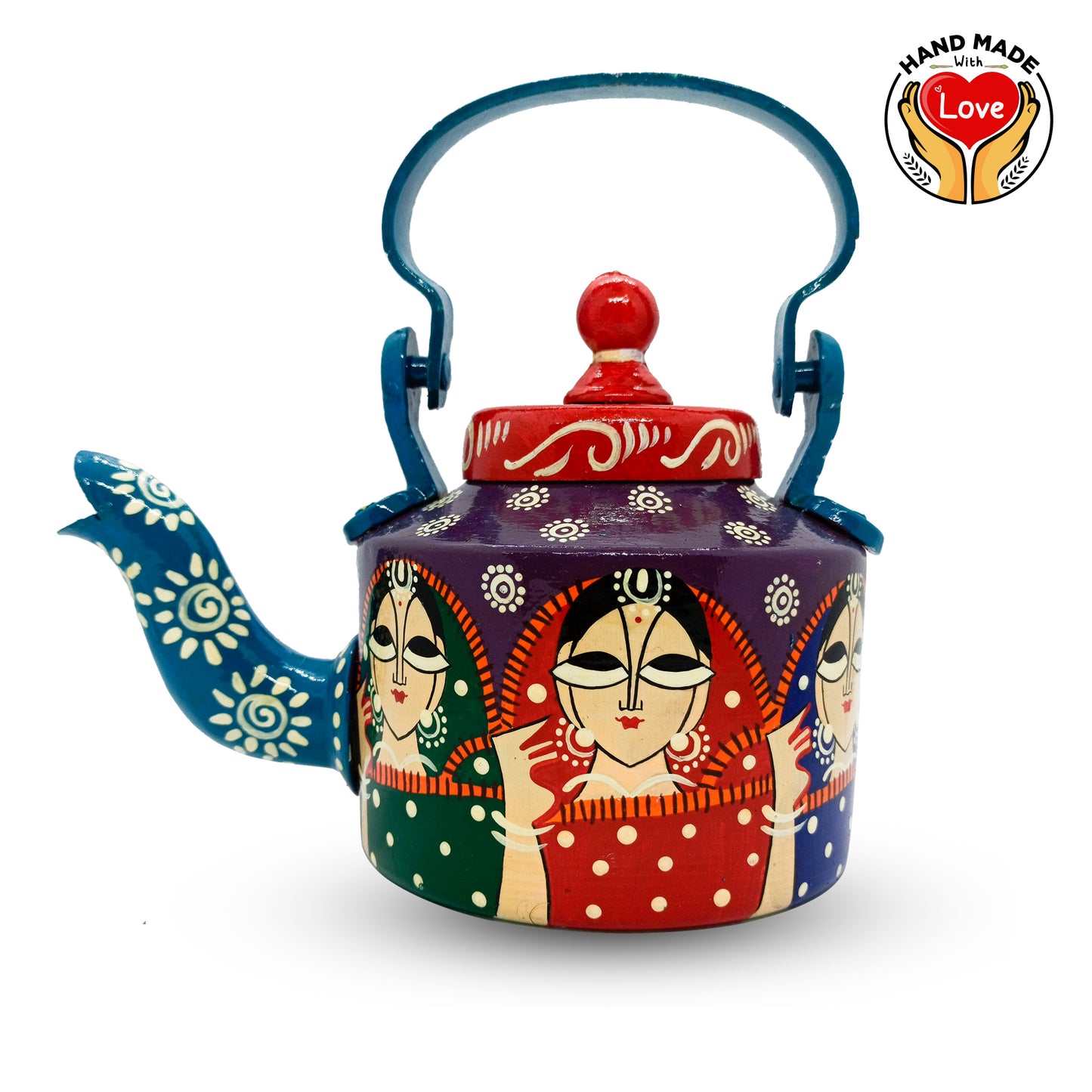 'Lajja Is Not My Name' Terracotta Kettle