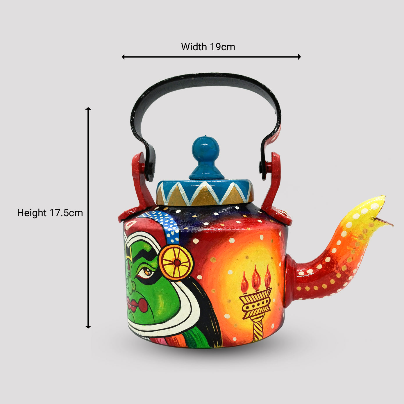 'Childhood Drawing Book Feels ?' Terracotta Kettle