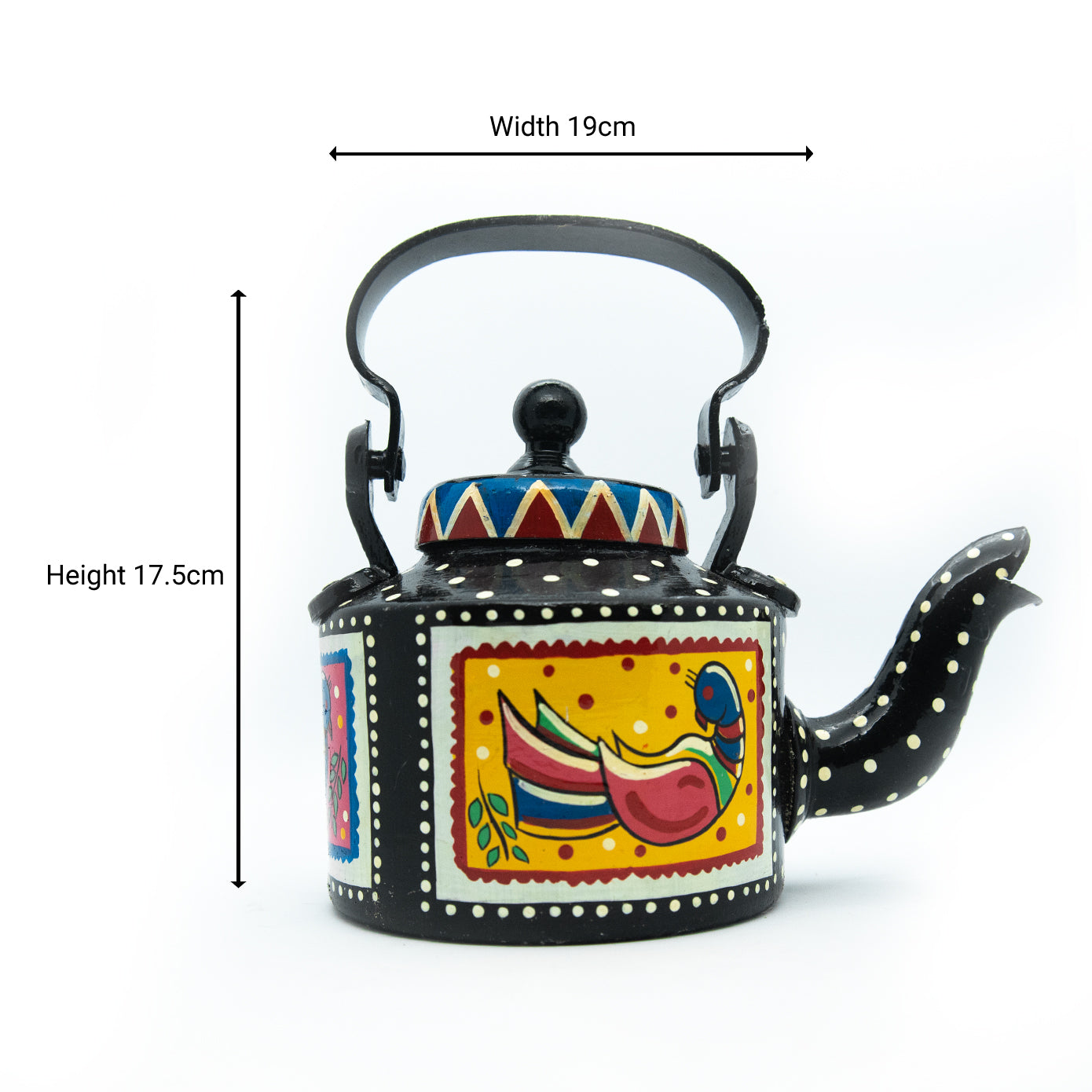 'Chappar Chappar, Gutur Gu' Antique Terracotta Kettle