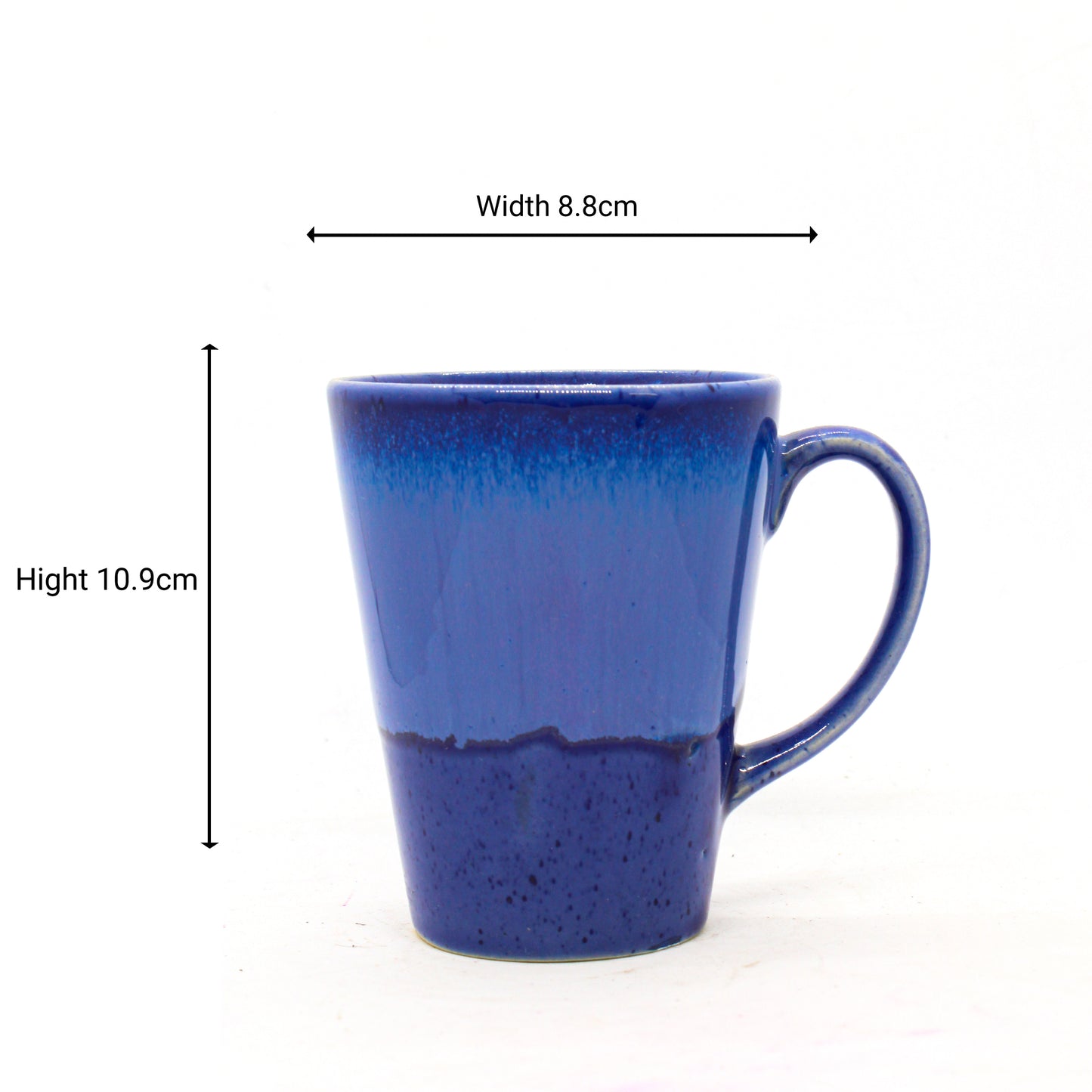 'What's Blue Without You?' Ceramic Coffee Mug (Set of Two)