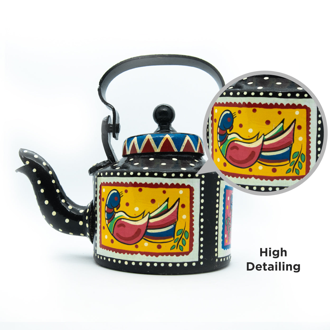 'Chappar Chappar, Gutur Gu' Antique Terracotta Kettle
