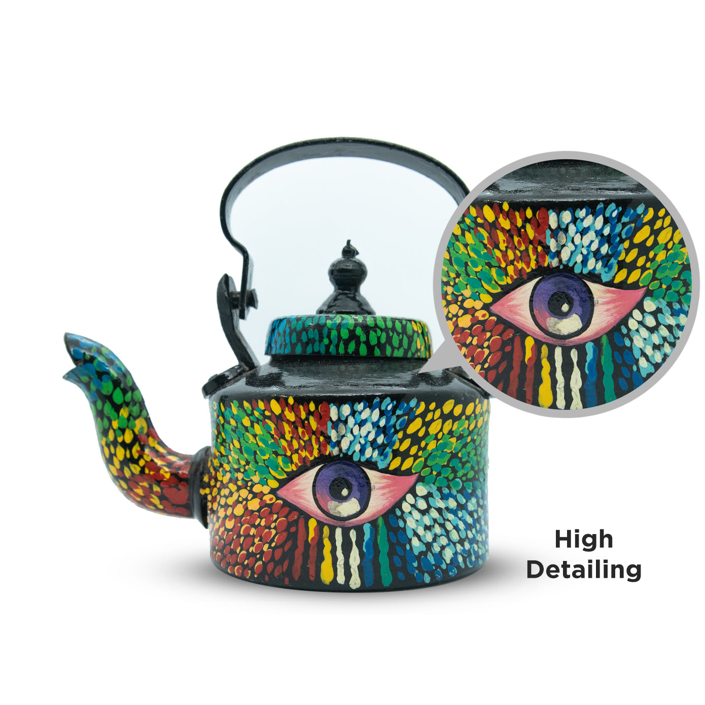 'Secrecy Is The New Bold' Terracotta Kettle