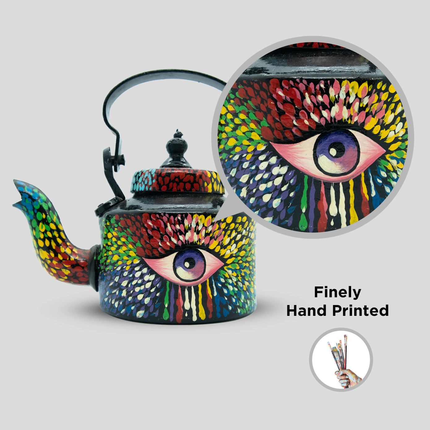 'Secrecy Is The New Bold' Terracotta Kettle
