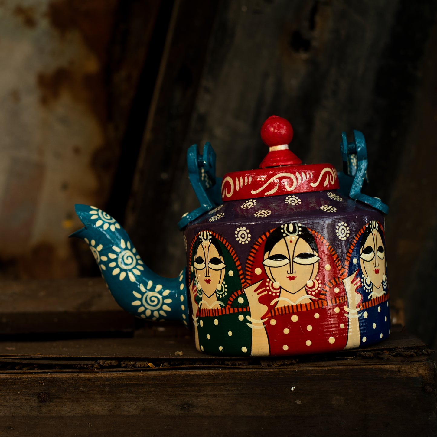 'Lajja Is Not My Name' Terracotta Kettle