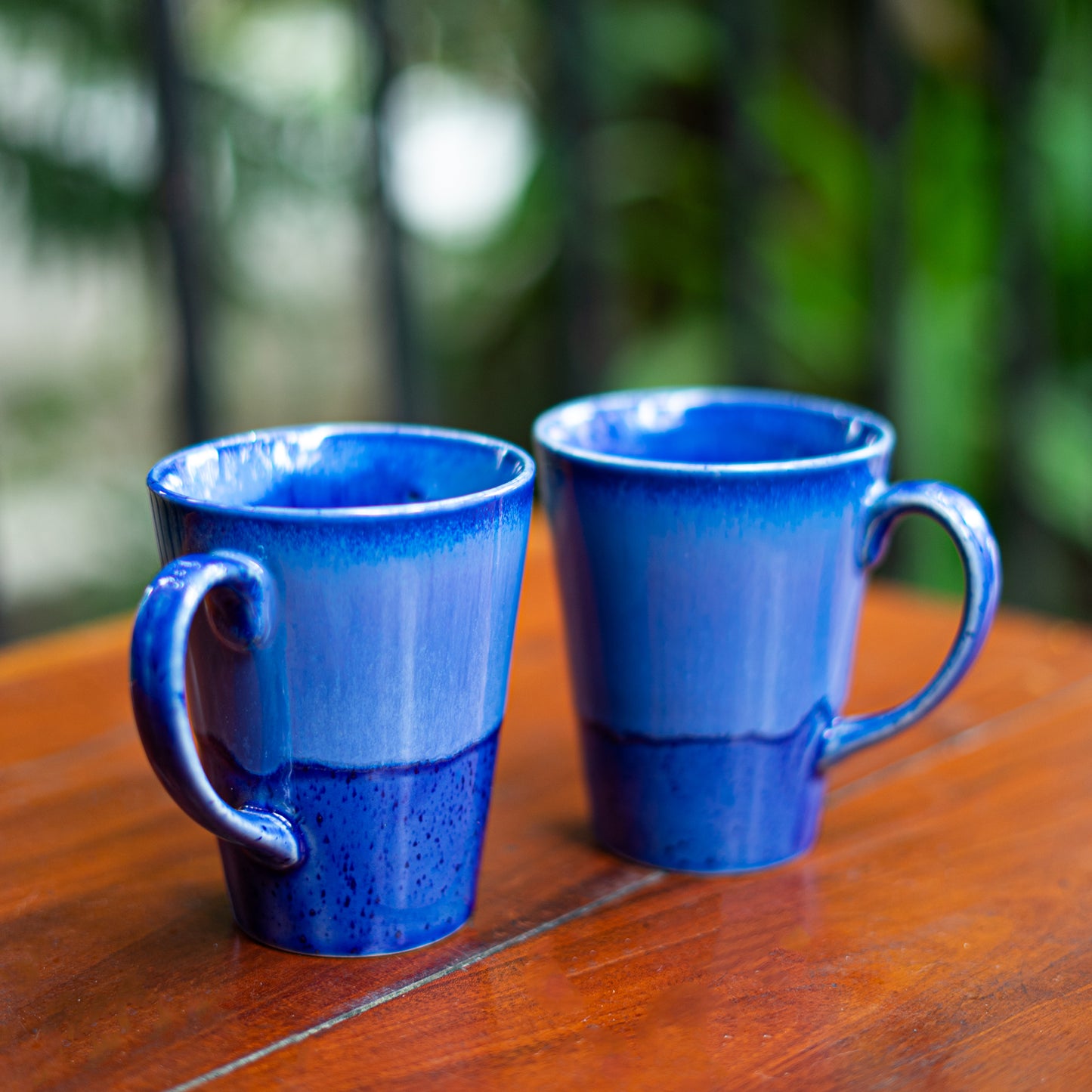 'What's Blue Without You?' Ceramic Coffee Mug (Set of Two)