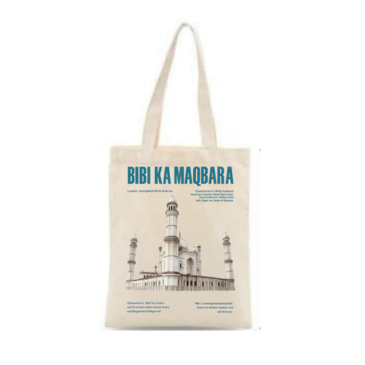 Bibi Ka Maqbara Tote Bag – Aurangabad Travel Souvenir
