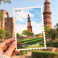 Qutub Minar New Delhi Souvenir Postcard – Travel Gift