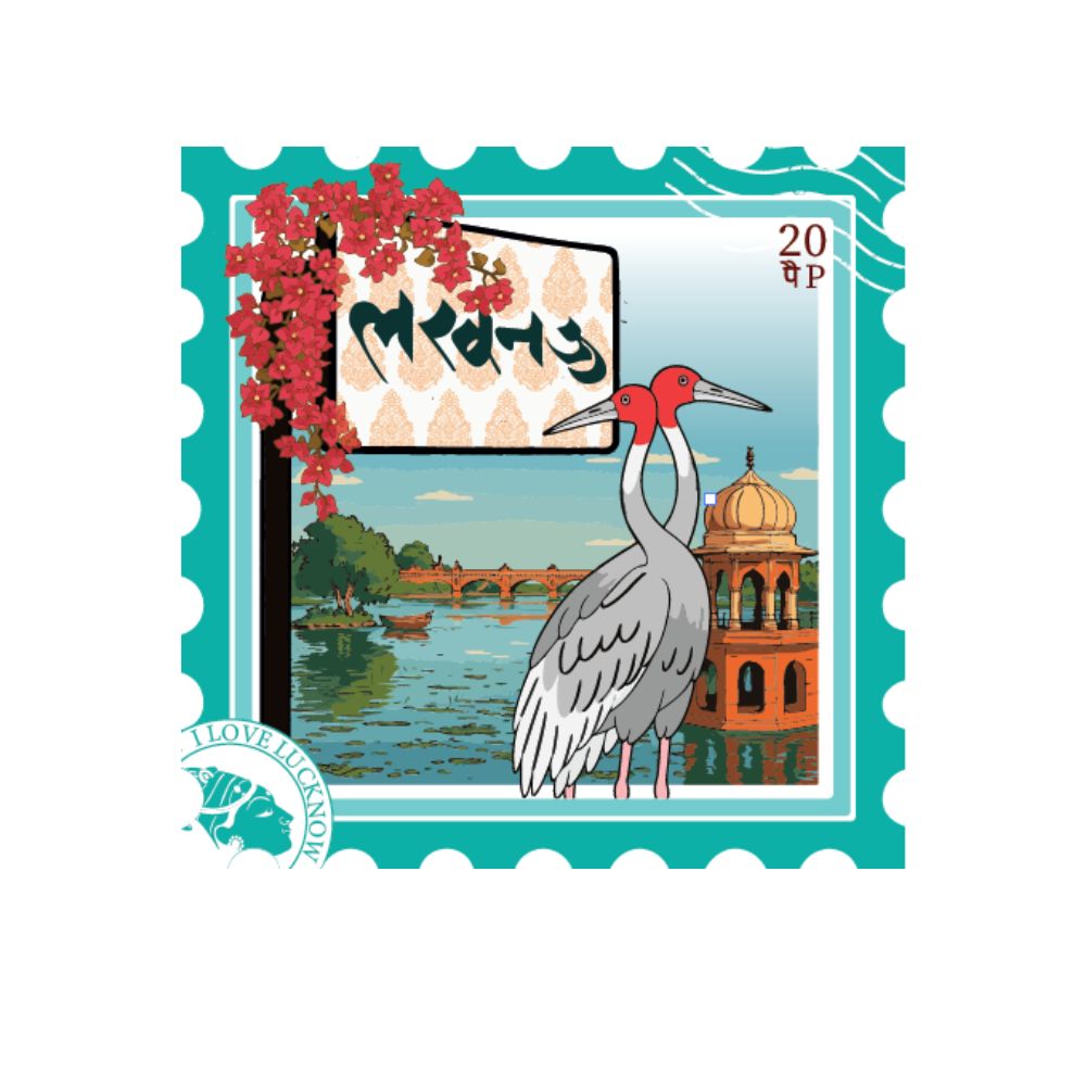 I Love Lucknow Fridge Magnet – Lucknow Souvenir