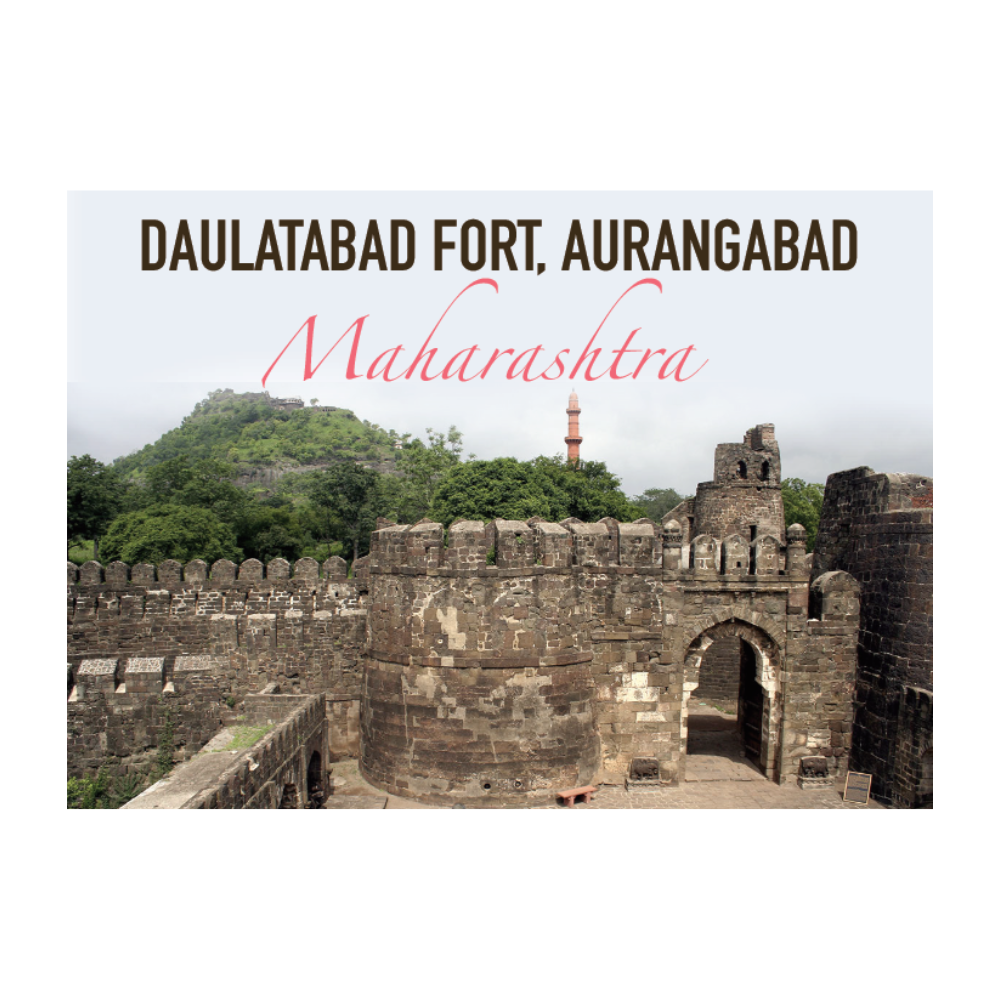 Daulatabad Fort Aurangabad Maharashtra Heritage Souvenir Fridge Magnet