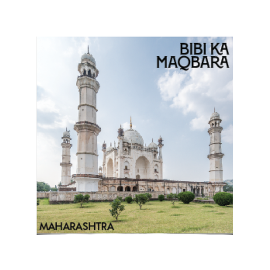 Bibi Ka Maqbara Maharashtra Souvenir Fridge Magnet