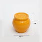 Yellow Ceramic Salt and Pepper Shakers (Set of Two)