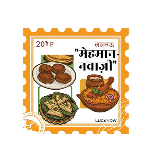 Lucknow Food Fridge Magnet