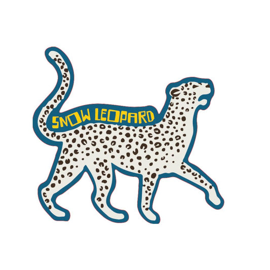 Snow Leopard Himachal Fridge Magnet