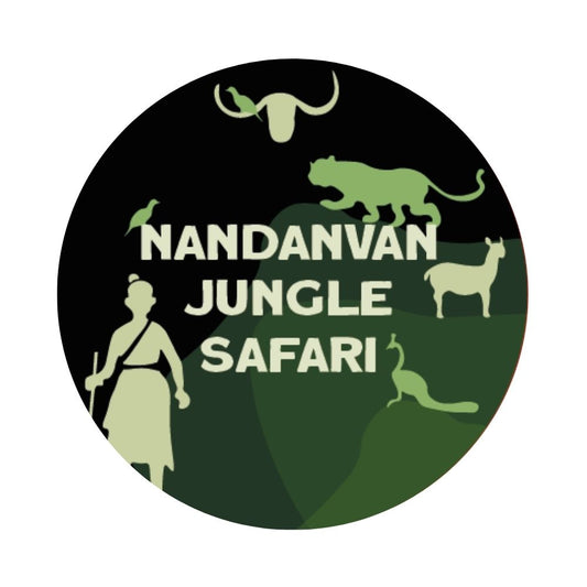 Nandavan Jungle Safari Fridge Magnet – Wildlife Souvenir