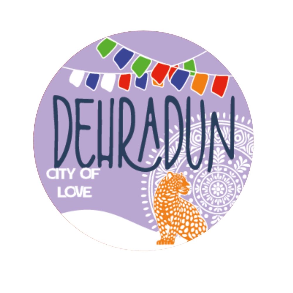 Dehradun City of Love Uttarakhand Leopard Souvenir Magnet