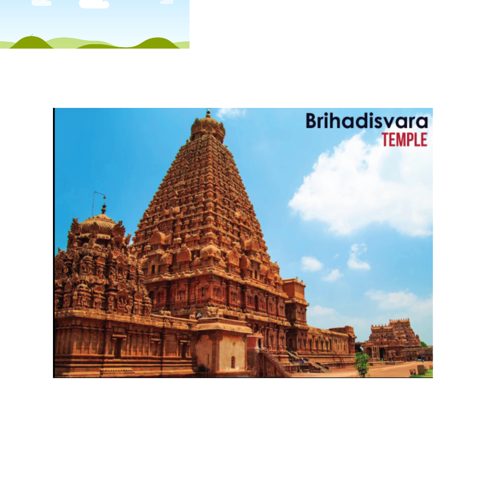 Brihadisvara Temple Tamil Nadu Heritage Fridge Magnet Souvenir