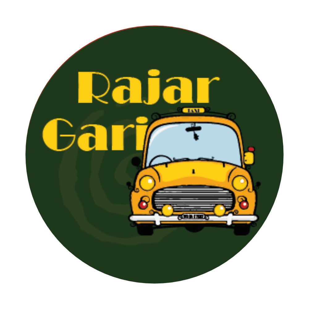Rajar Gari Kolkata Yellow Taxi City Souvenir Fridge Magnet