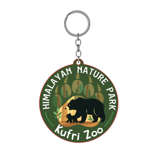 Kufri Zoo Himalayan Bear Souvenir Keychain