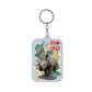 Rhino Wildlife Printed Keychain