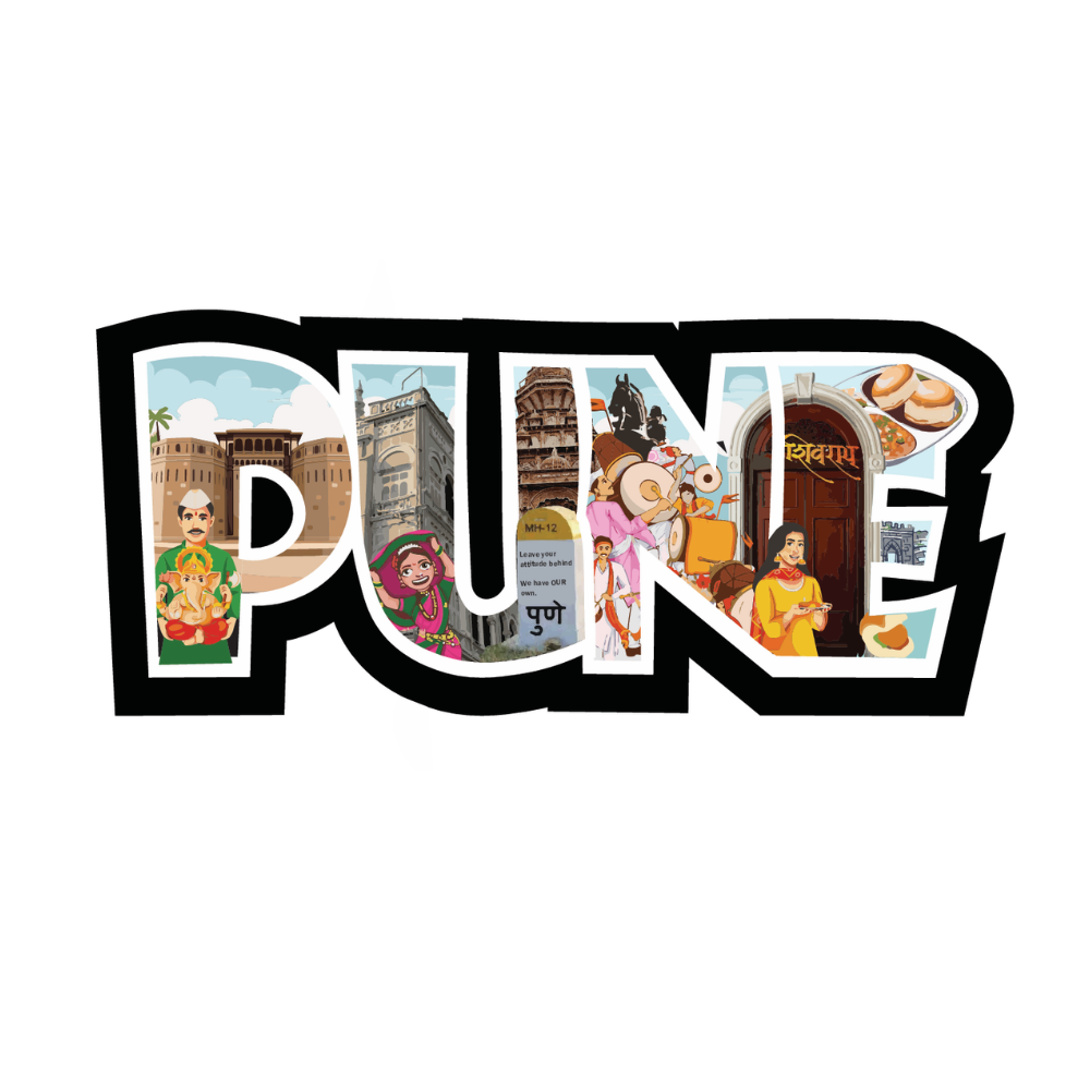 Pune Heritage Fridge Magnet – City Souvenir