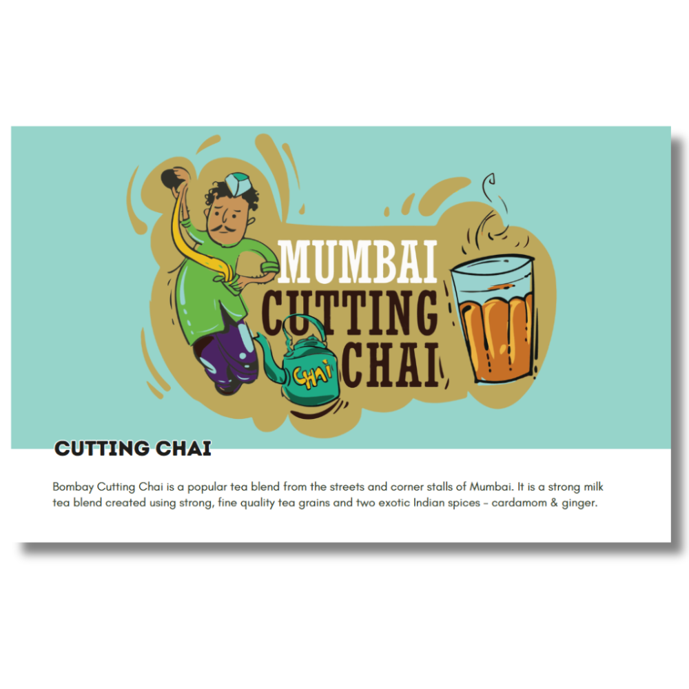 Mumbai Cutting Chai Culture Printed Souvenir