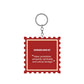 Dehradun Aipan Art Traditional Uttarakhand Souvenir Keychain