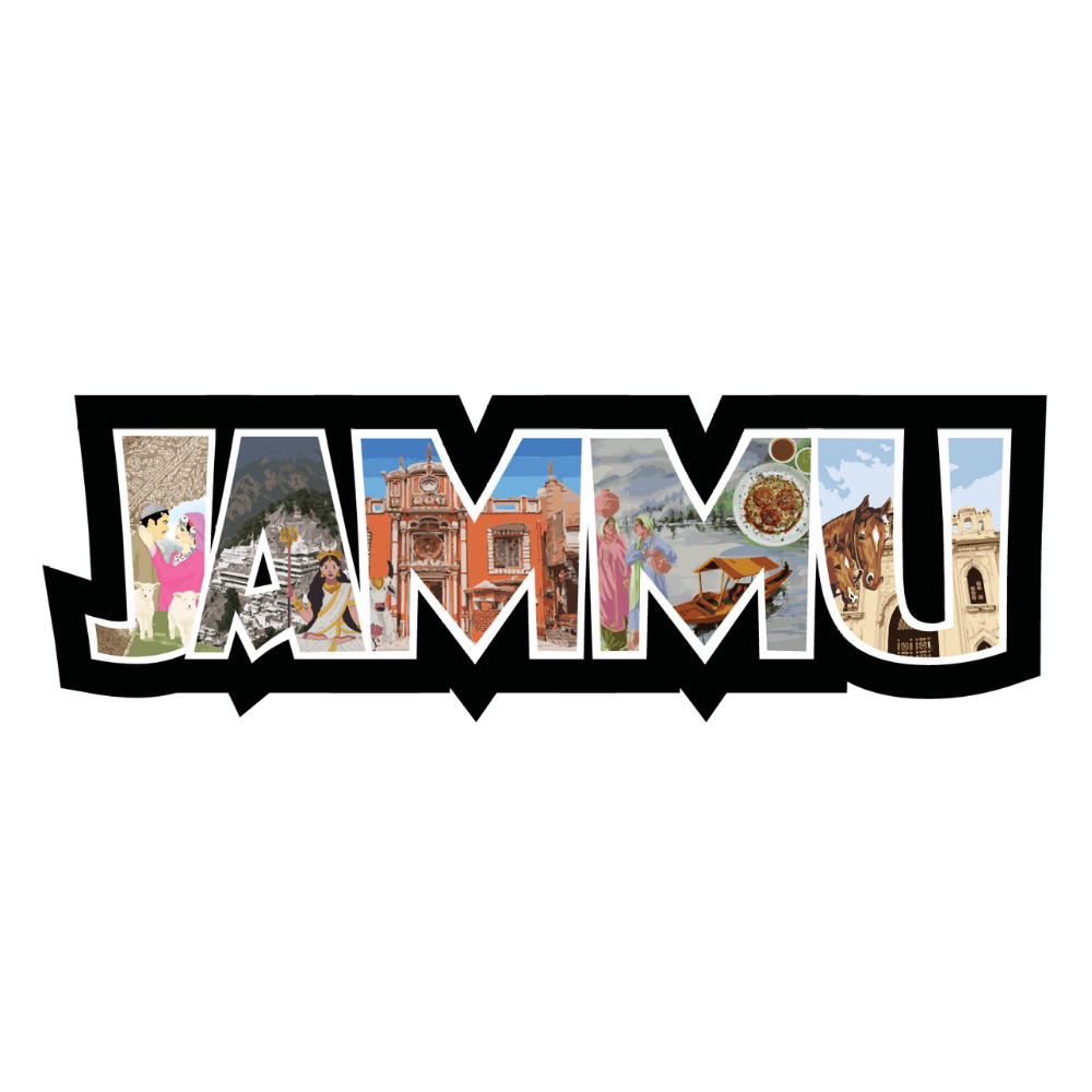 Jammu Heritage Fridge Magnet – Travel Souvenir