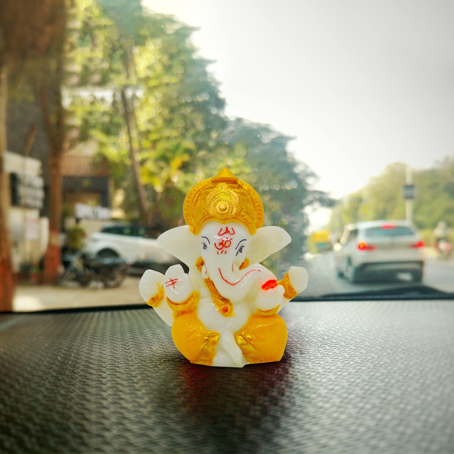 Small Ganesh Idol for Car Dashboard