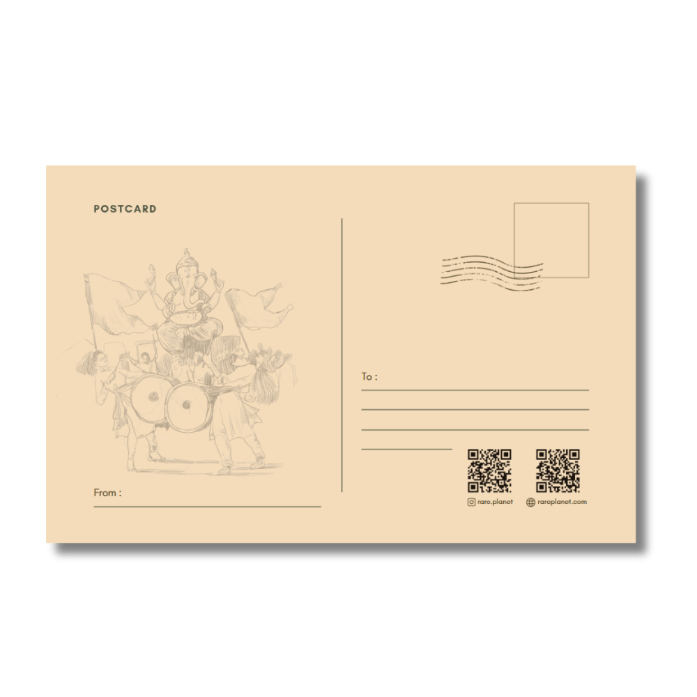 Bhangarh Fort Gopinath Temple Heritage Postcard