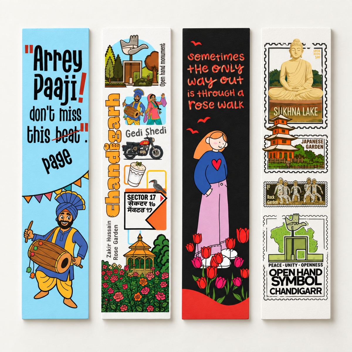 Chandigarh Heritage Souvenir Bookmark