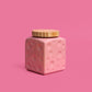Pink Bubble Bliss: Delightful Jar of Joy