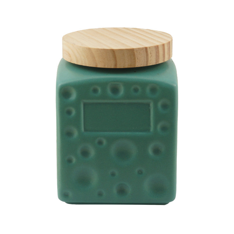 Emerald Elixir: Green Bubble Jar