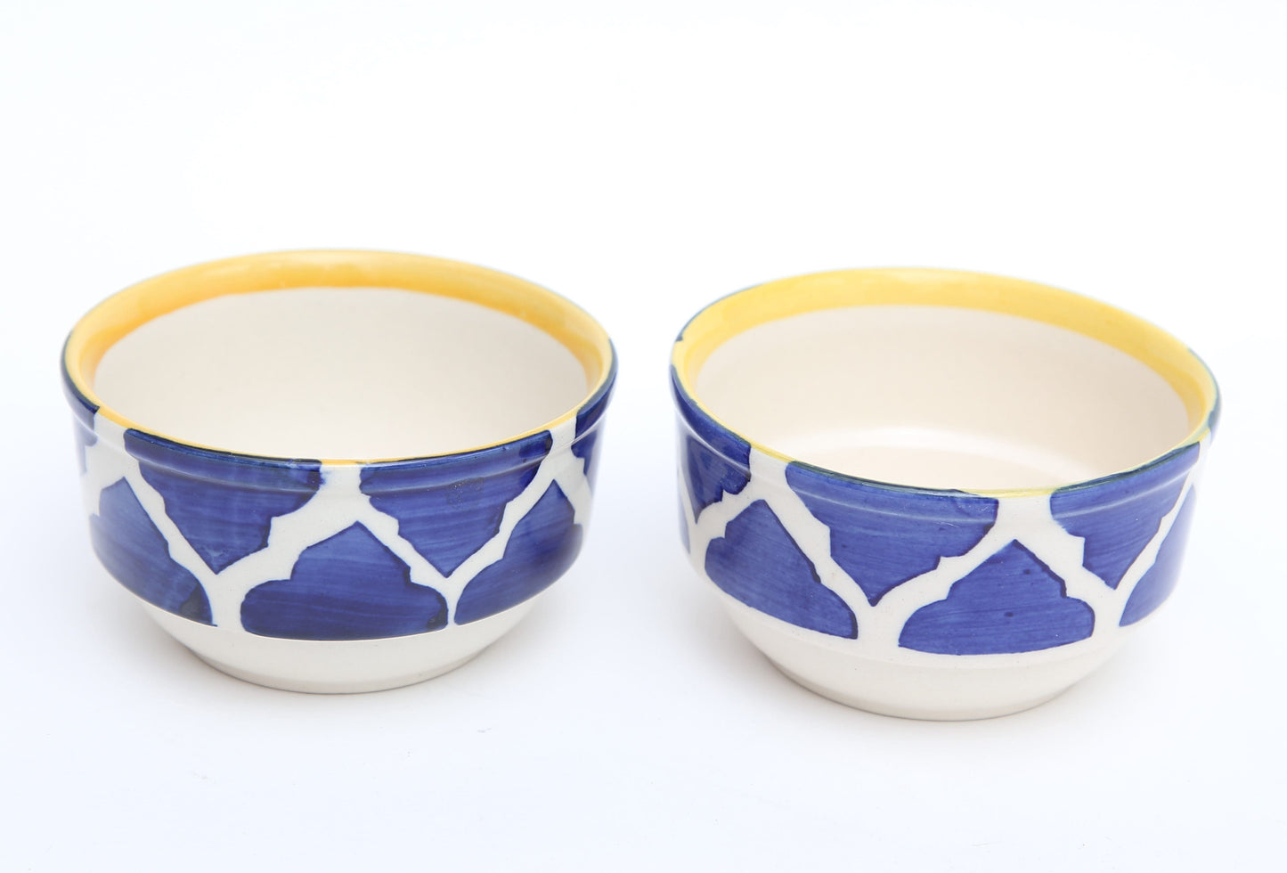 ''Woww What A Dippy Day'' Ceramic Dip Bowl (Set of Two)