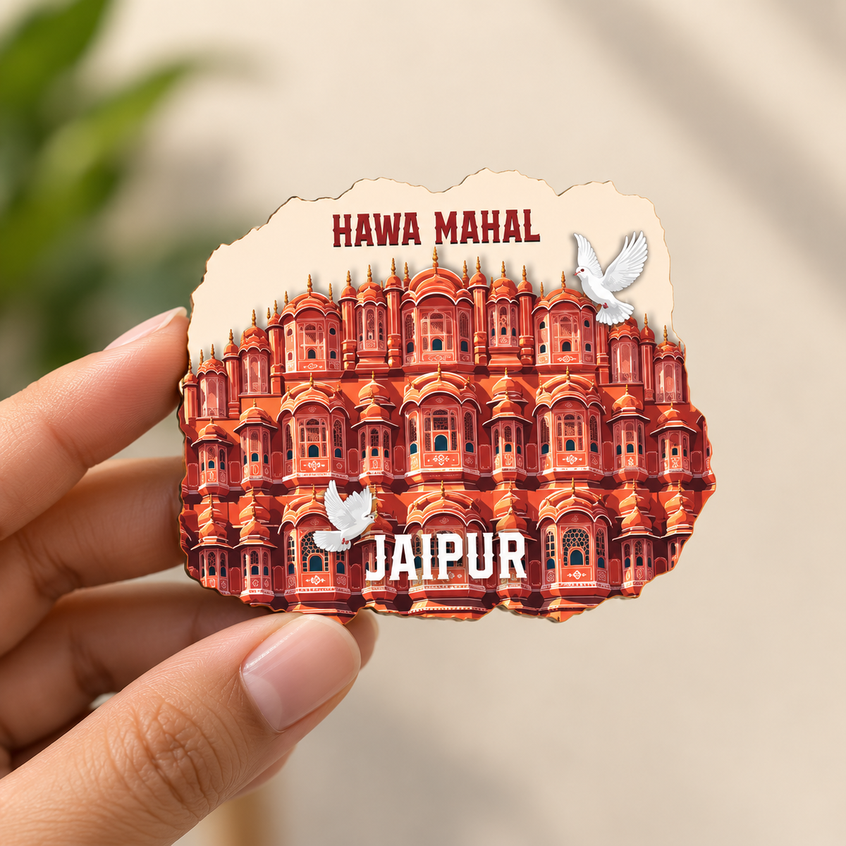 Hawa Mahal Jaipur Heritage Fridge Magnet Souvenir