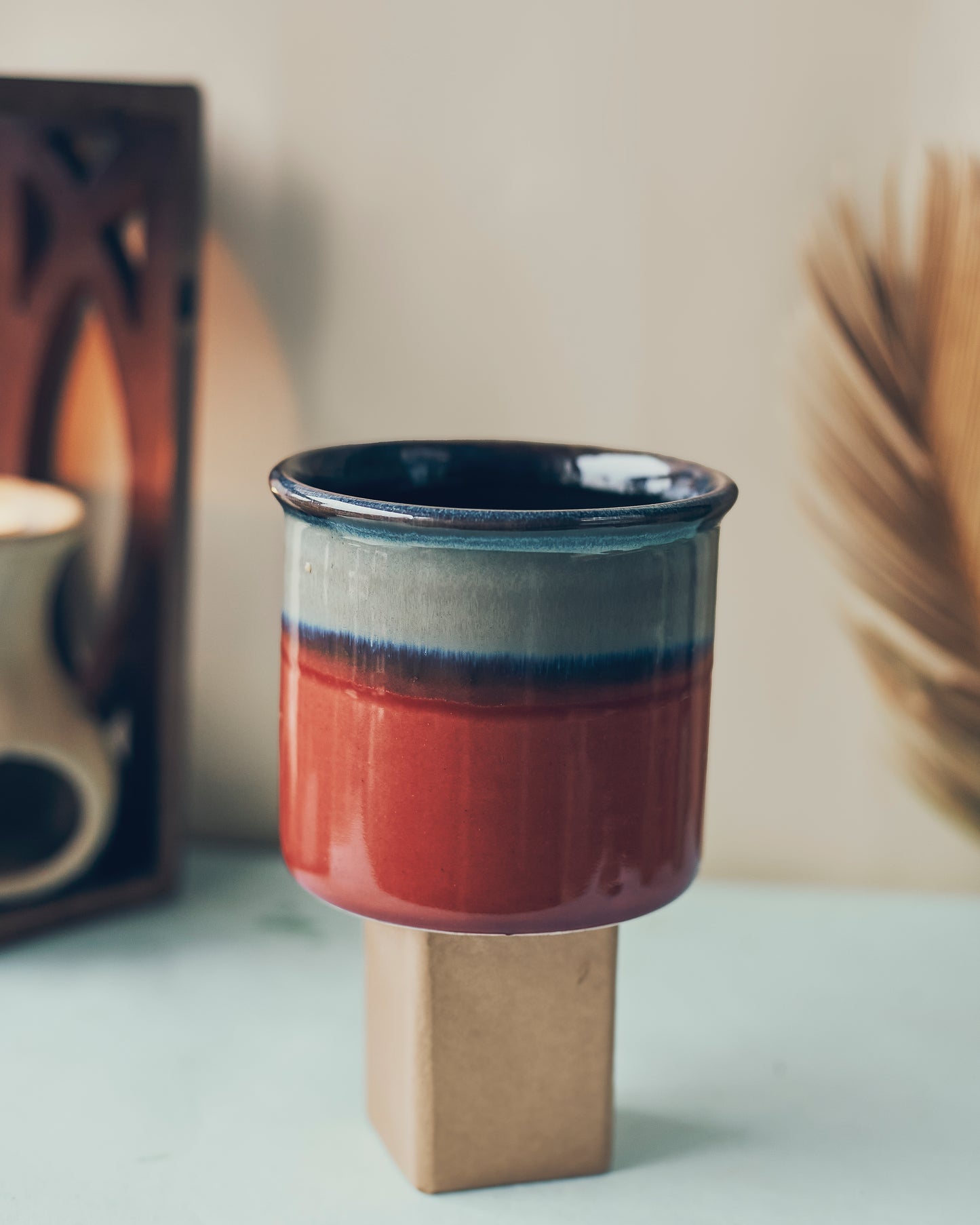 Ceramic Oval Planter – Stylish Greenery Accent