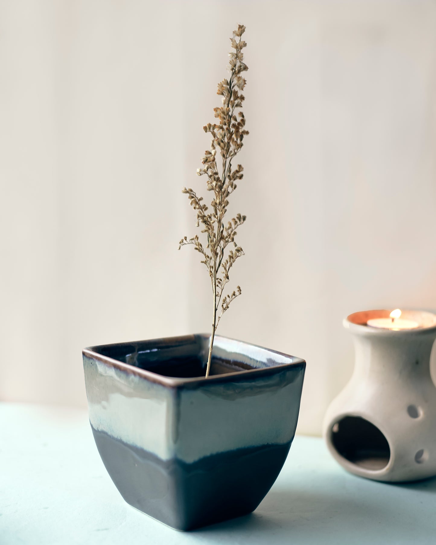 Ceramic Brown Planter – Earthy Elegance