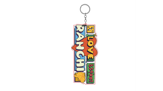 I Love Ranchi Souvenir Keychain for Travel & Gift