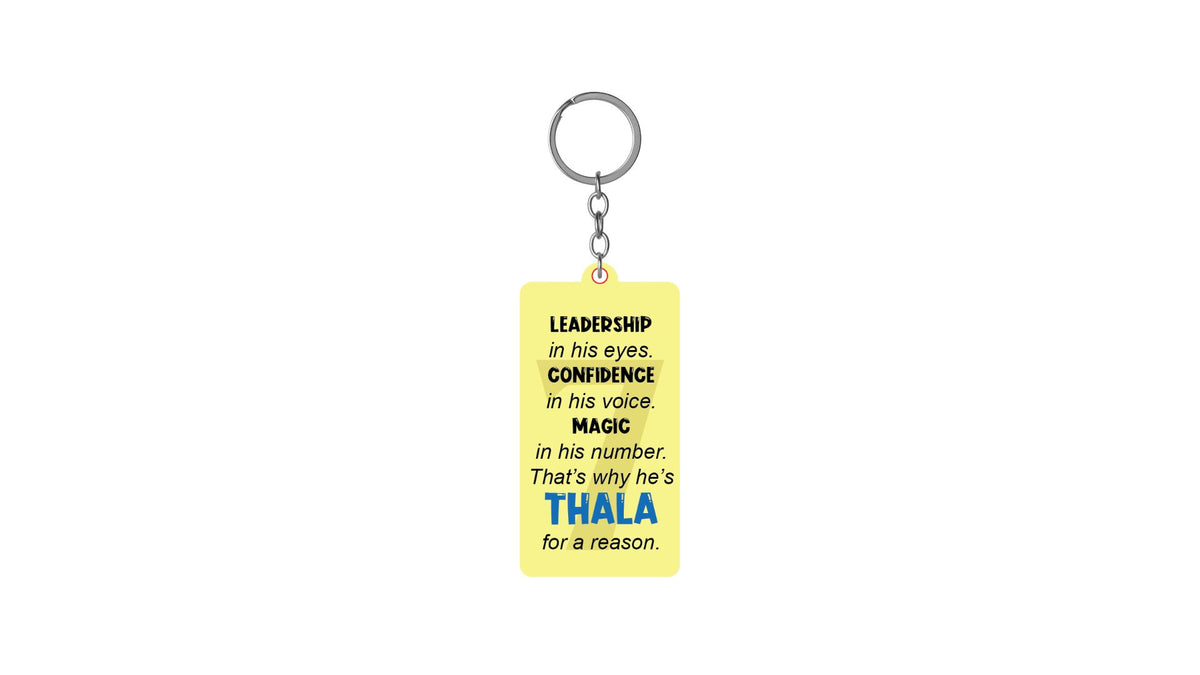 Ranchi's Lion India's Legend Keychain