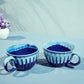 ''Feel The Sip of Soup'' 200ml Ceramic Bowl With Handle (Set of Two)