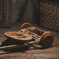 Vintage Wooden Tuk Tuk Cart | Handmade Traditional Toy