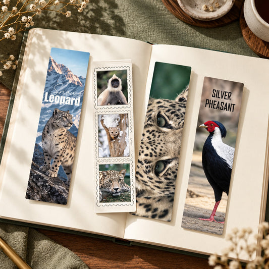 Silver Pheasant Kufri Wildlife Bookmark – Souvenir Gift